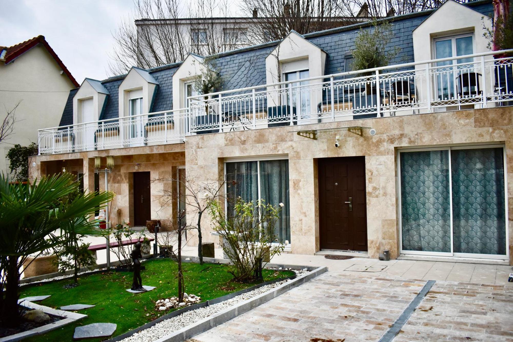 Villa Foch - Maison Familiale A 20 Min De Paris, Disney Et La Vallee Village Avec Balcon Et Jardin Privatif Saint-Maur-des-Fossés Exteriör bild